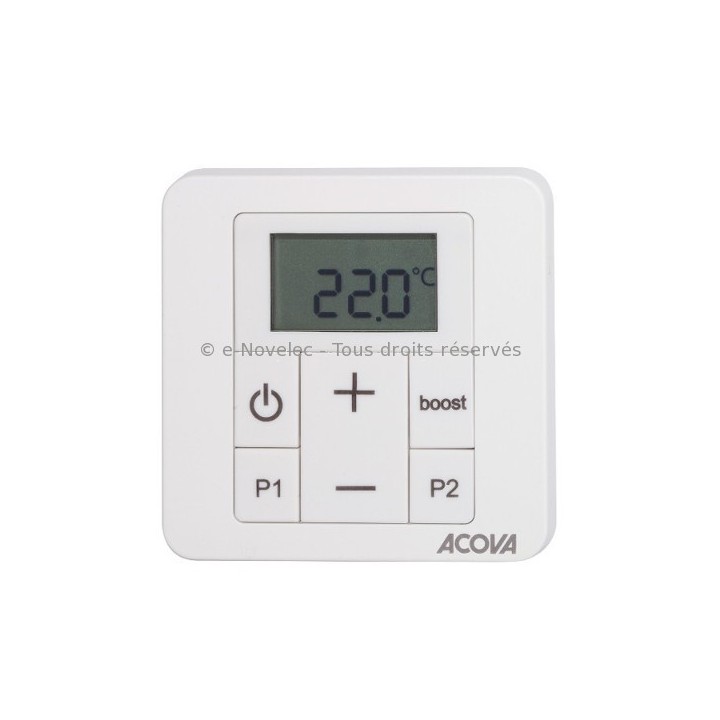 ALTIMA Spa Aluminium brossé [- TMSA-GF - Sèche-serviettes électrique - Acova]