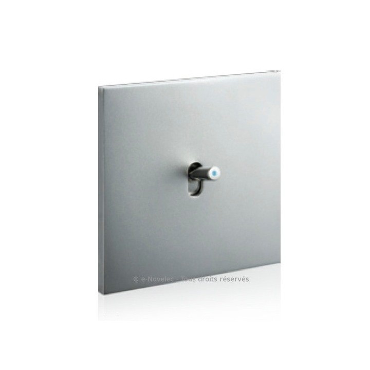 Acier satin [- Epure - Interrupteurs et prises électriques Art Collection - Arnould]