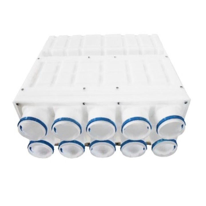 Caisson de distribution Gecoflex - DN160 - 8x Ø 90 mm [ - Réseau Gecoflex - GECO]