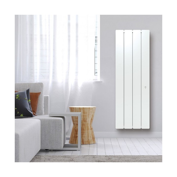BELADOO Vertical - Blanc - Connecté [- Radiateur Inertie Fonte - Muller Intuitiv]