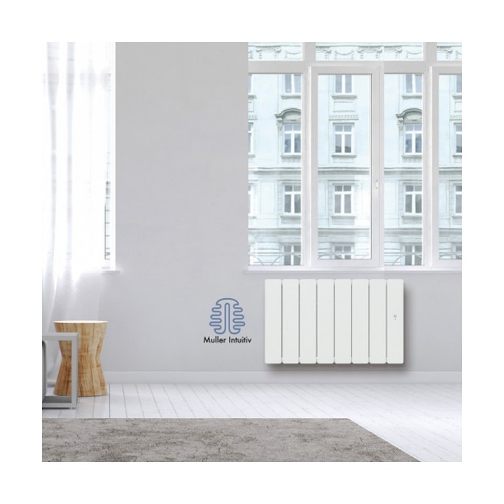 BELADOO Bas - Blanc - Connecté [- Radiateur Inertie Fonte - Muller Intuitiv]