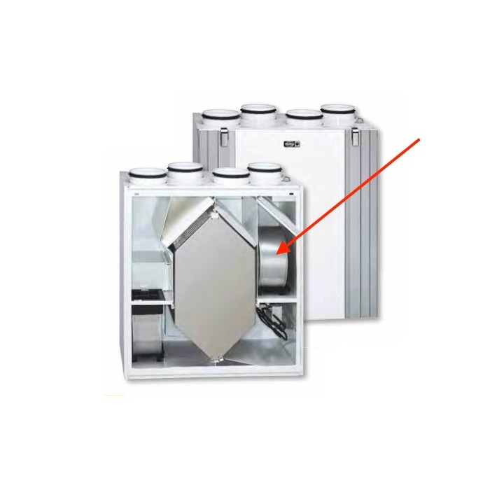 Groupe moto-turbine de rechange pour KWL EC 300 [- pièce détachée VMC double flux - Helios - Ni repris ni échangé]