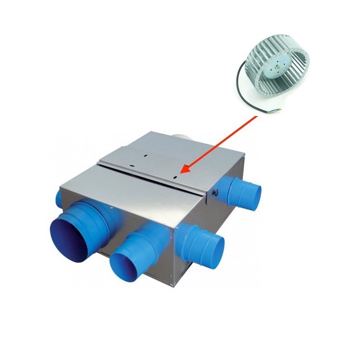 Mototurbine pour HYGROCOSY MINI BC - Ref 512291 [- pièce détachée VMC simple flux - Atlantic - Ni repris ni échangé]