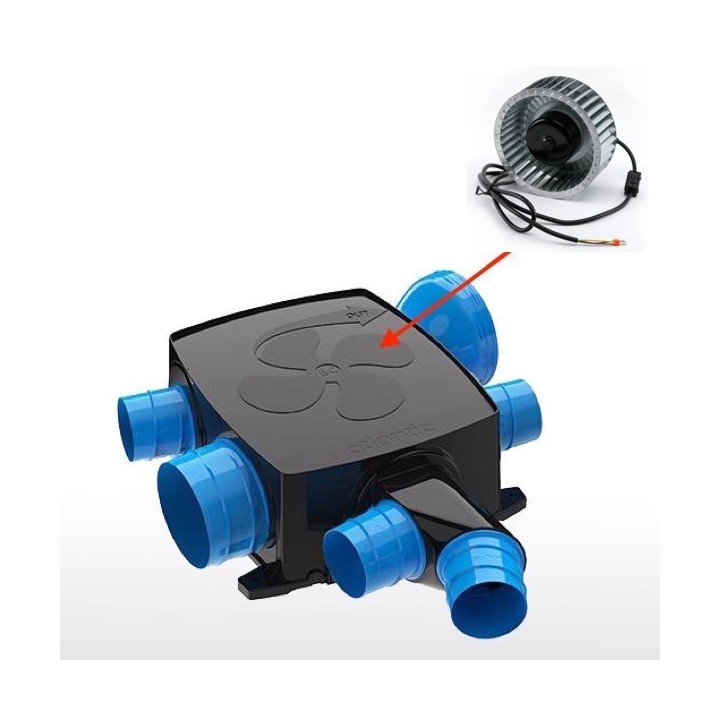 Mototurbine pour HYGROCOSY FLEX BC - Ref 412295, 412296, 412297, 412278, 412279 ou 412280  [- pièce détachée VMC - Atlantic]