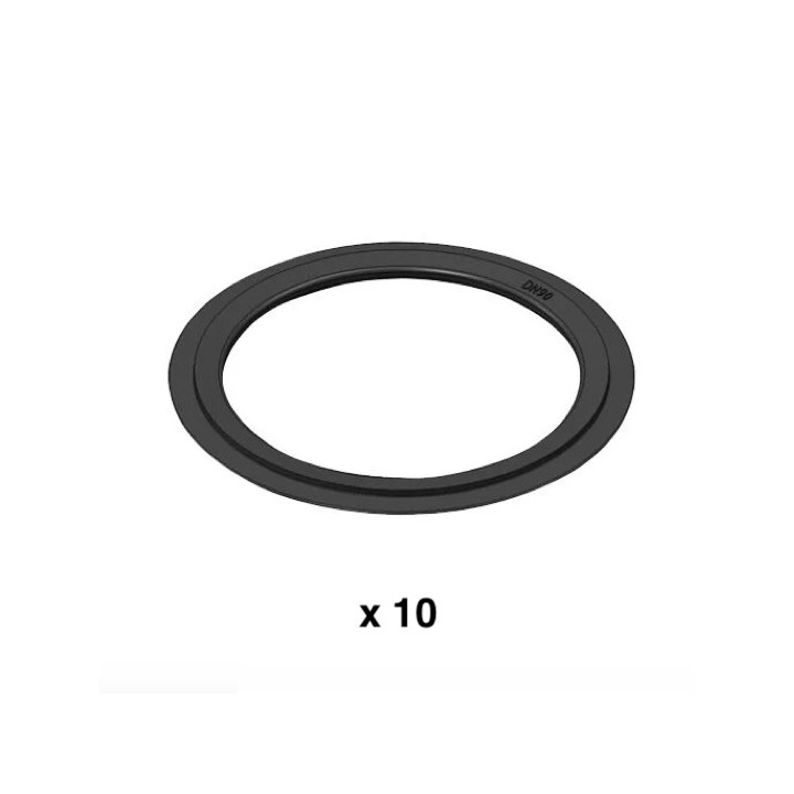 Joints ComfoTube - Lot de 10 pièces [- Ø 75 ou 90 mm - Conduits et accessoires VMC en PE - Réseau ComfoTube - Zehnder]