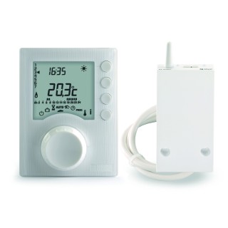 TYBOX 1137 [- Thermostat programmable radio pour chauffage eau chaude - Alimentation piles - Delta Dore]