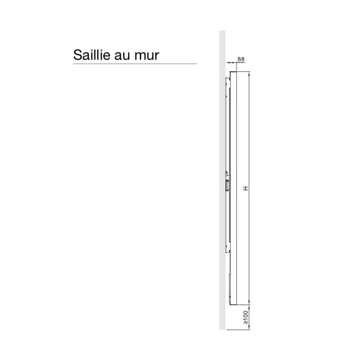 ARTEMIA Vertical - Raccordement flexible [- VXTX - Radiateur Chauffage Central - ACOVA]