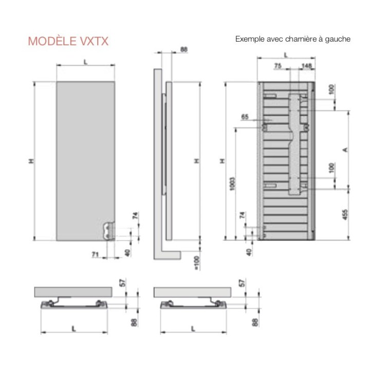 ARTEMIA Vertical - Raccordement flexible [- VXTX - Radiateur Chauffage Central - ACOVA]