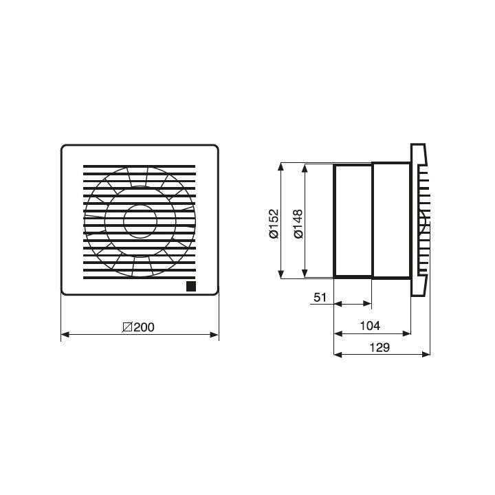 DECOR 300 [- Aérateur extra-plat débit de 250m3/h - Ventilation mécanique ponctuelle - Unelvent]