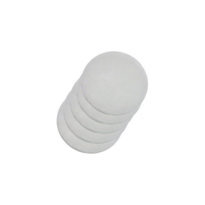 Lot de 5 filtres pour Bouche d'insufflation Design Ø 100 ou 125 mm (DLV) [- Bouches Réseau RenoPipe - Helios]