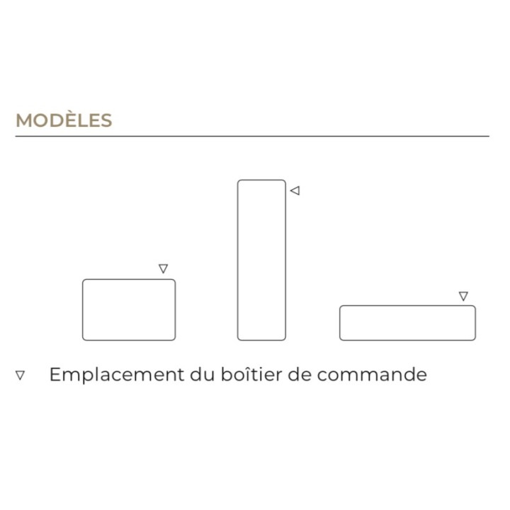 CAMPAVER NATIV Noir Astrakan - Plinthe [- Radiateur Inertie Verre - Campa]