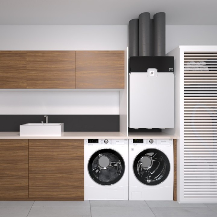 DOMEO EVO 450 SERENITE RD (Commande Radio) [- VMC Double flux Très Haut Rendement - Unelvent]