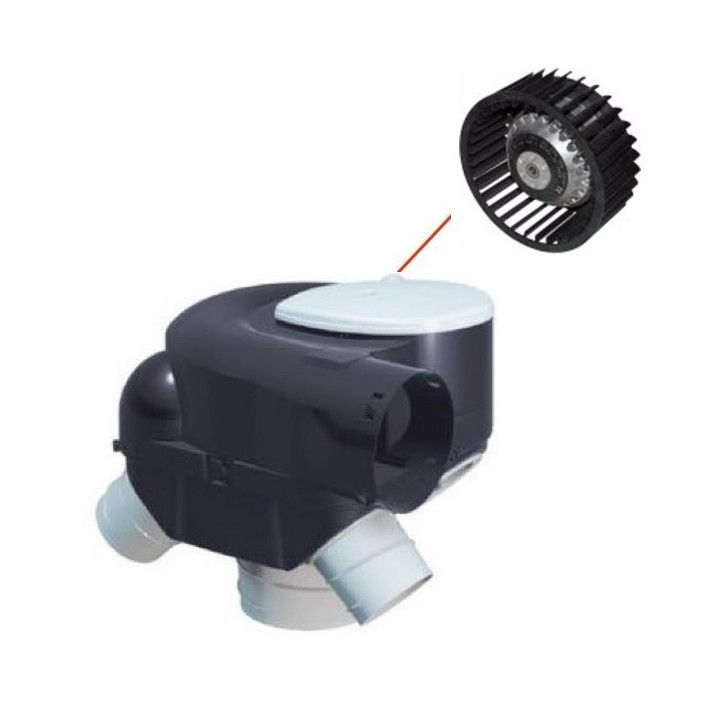 Condensateur de rechange pour AUTOCOSY - Ref 412216, 412217 et 412318 [- pièce détachée VMC - Atlantic - Ni repris ni échangé]
