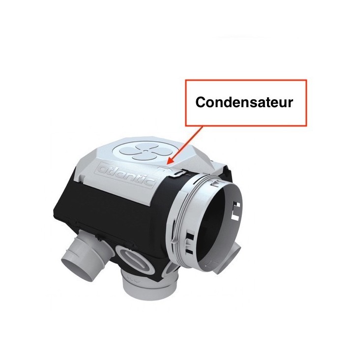 Mototurbine de rechange pour AUTOCOSY L - Ref 412218 [- pièce détachée VMC - Atlantic - Ni repris ni échangé]