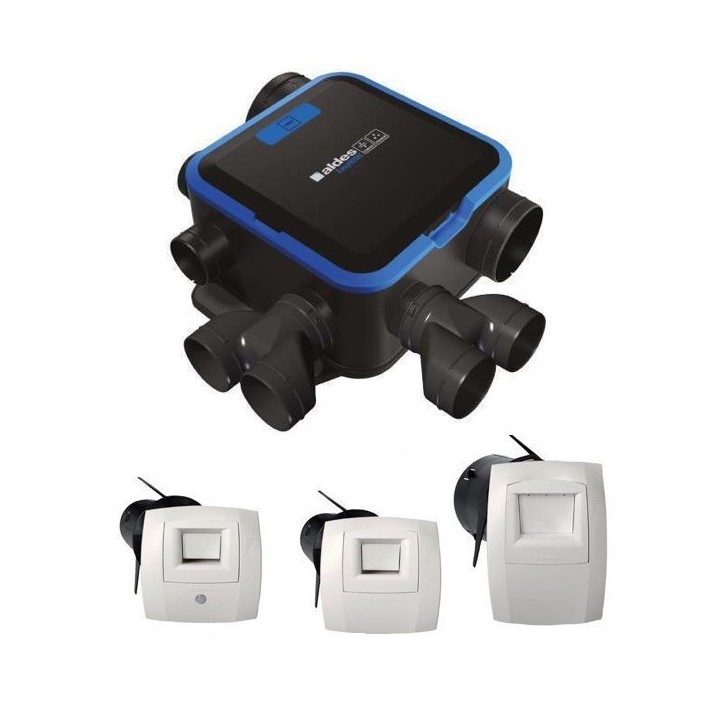 EasyHOME Hygro Compact Premium MW [- VMC seule - VMC Hygro B - Très basse consommation - Aldès]