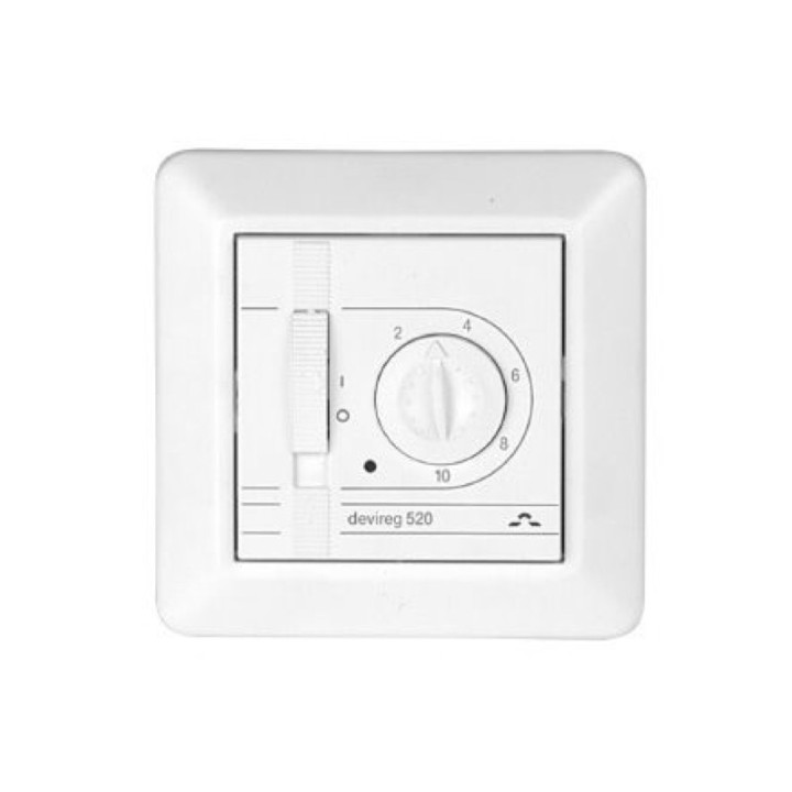 ECtemp 520 (anciennement DEVIREG 520) [- Thermostat encastré avec sonde de dalle pour Plancher chauffant - Deléage / Danfoss]