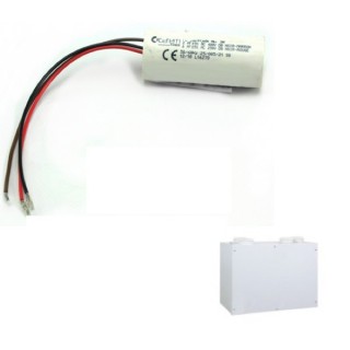 Condensateur 2/6 mF pour DF CLASSIC HR SAUTER (430062)  [- pièce détachée VMC - Sauter - Ni repris ni échangé]