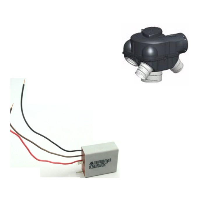 Condensateur 2µf/400V - 5,9µF/250V - 3,7µF/250V -2,26µF/250V pour VMC NESLA [- pièce détachée - Ni repris ni échangé - SAUTER]