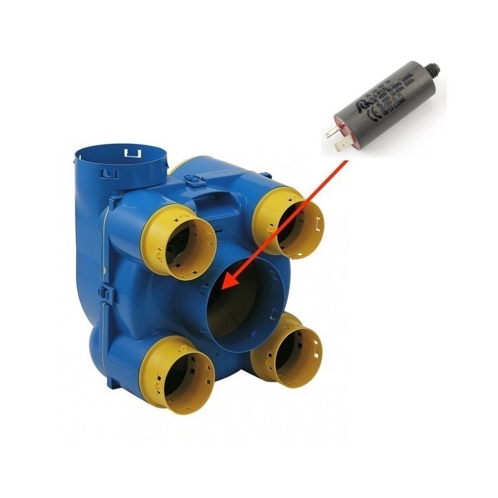 Condensateur 1,4 µF de rechange pour les VMC 430007, 430001, 430012 et 430006 [- pièce détachée VMC - SAUTER]
