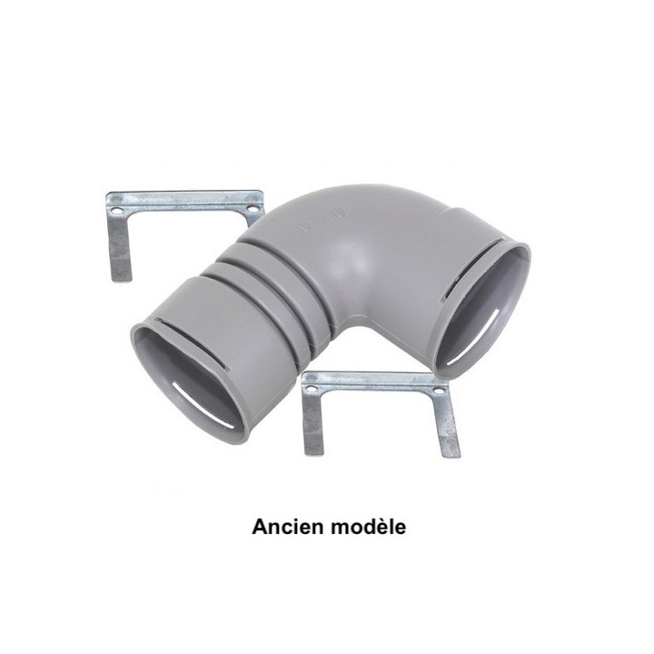 Coude PE 90° [- Ø 75 ou 90 mm - Conduits et accessoires VMC en PE - Réseau ComfoTube - Zehnder]