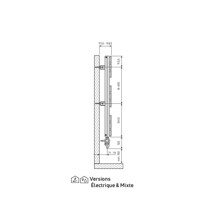 Arborescence (ex. SILAY RF) [- Sèche-serviettes électrique - LVI Finimetal]