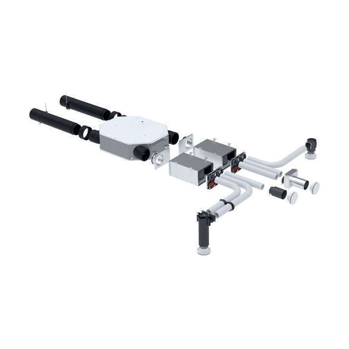 ComfoKit DN 90 avec Comfoair Flex 350 [- VMC double flux Haut rendement avec réseau - Zehnder]