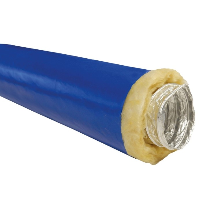 Gaine souple isolée 25 mm SPIREO Renforcée - Spéciale RE2020 - Ø 80, 125 mm - - 6 mètres [- Conduits VMC - Atlantic]