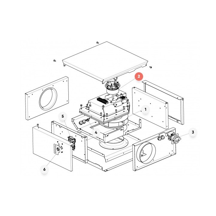 MOTEUR C4 67W pour Copernic H400, H400 I, H400 PCI, Comète 400 et Cosmos 400 [- pièce détachée Atlantic - Non repris]