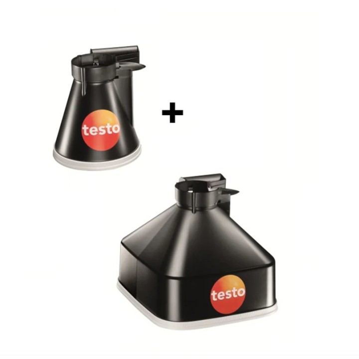 testo 417 kit 1 - Anémomètre à hélice avec cônes de mesure [- Mesure débit pour réseau VMC double flux- Testo]