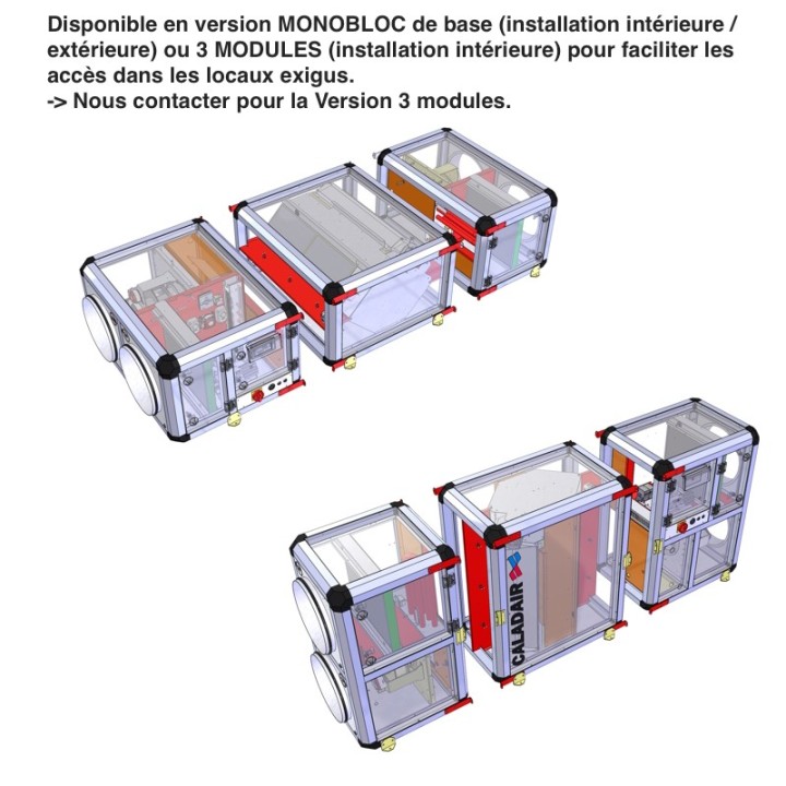 CARMA [- Centrale double flux pour ERP - CALADAIR - ZEHNDER]
