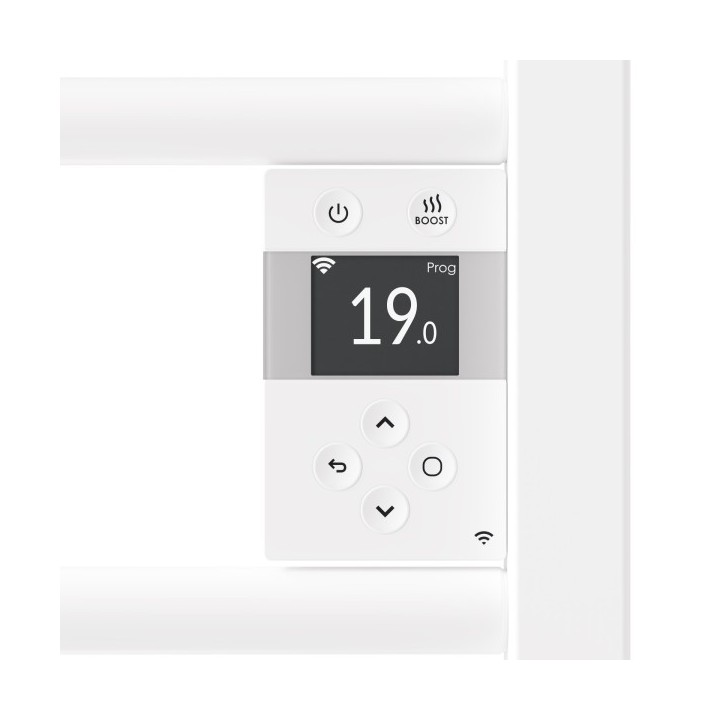RIVA 5 Etroit + Soufflerie - Blanc [- Sèche-serviettes électrique soufflant - Thermor]