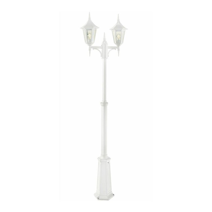 Lampadaire double tête MODENA E27 [- Candelabre - Eclairage extérieur - Norlys]