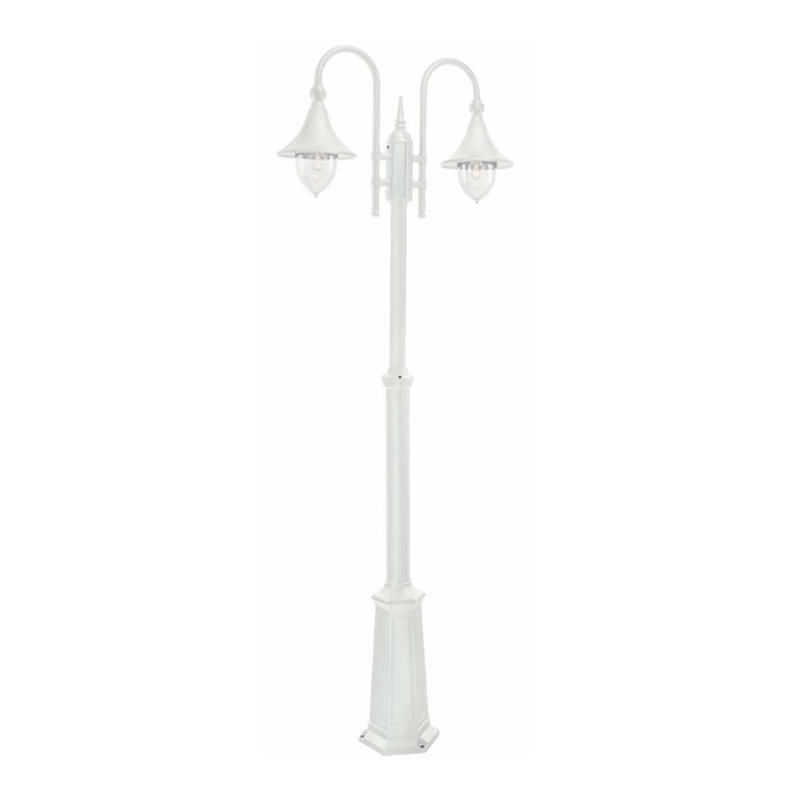 Lampadaire double tête FIRENZE [- Candelabre - Eclairage extérieur - Norlys]