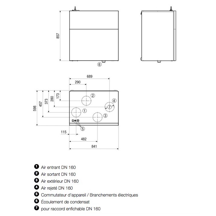 MAICO WS 320 KB [- VMC double flux Haut rendement 0095.0223- MAICO]