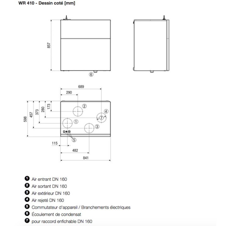 MAICO WR 410 [- VMC double flux Haut rendement 0095.0228 - MAICO]