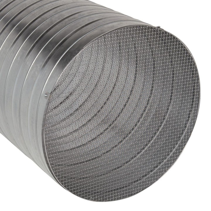 Grillage de protection circulaire - GPC Ø 100 à 630 mm [- accessoires galvanisés VMC - Aldès]