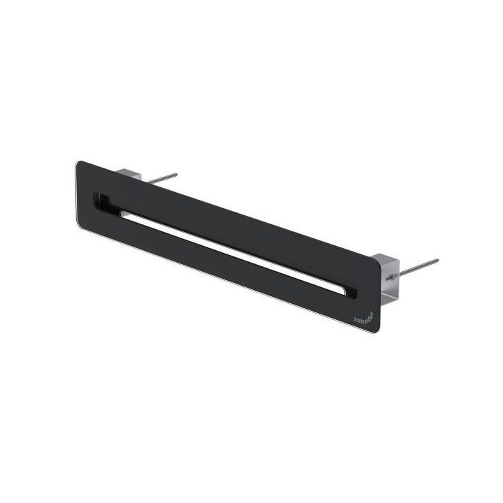 Grille Design Comfogrid Linea 600 mm - finition métal brossé ou Vitrée blanche ou noire [- Réseau ComfoFlat - Zehnder]