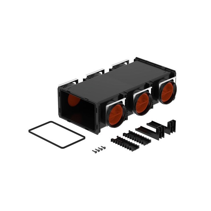 Distributeur ComfoCube Flex 6 x DN 90 [- Réseau PEHD ComfoTube - Zehnder]