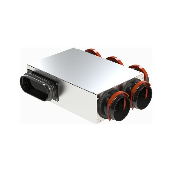 Caisson de distribution d'air ComfoCube 1 x CK150 et 5 x DN75 [- Réseau PEHD ComfoTube - Zehnder]