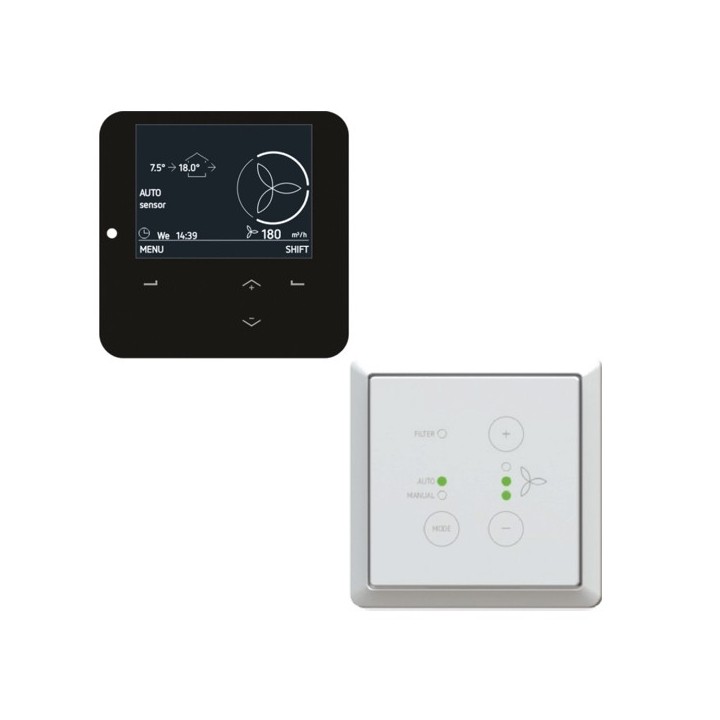 ComfoAir Q 350 TR avec echangeur enthalpique [- VMC double flux Haut rendement ComfoAirQ - Zehnder - 471502010]