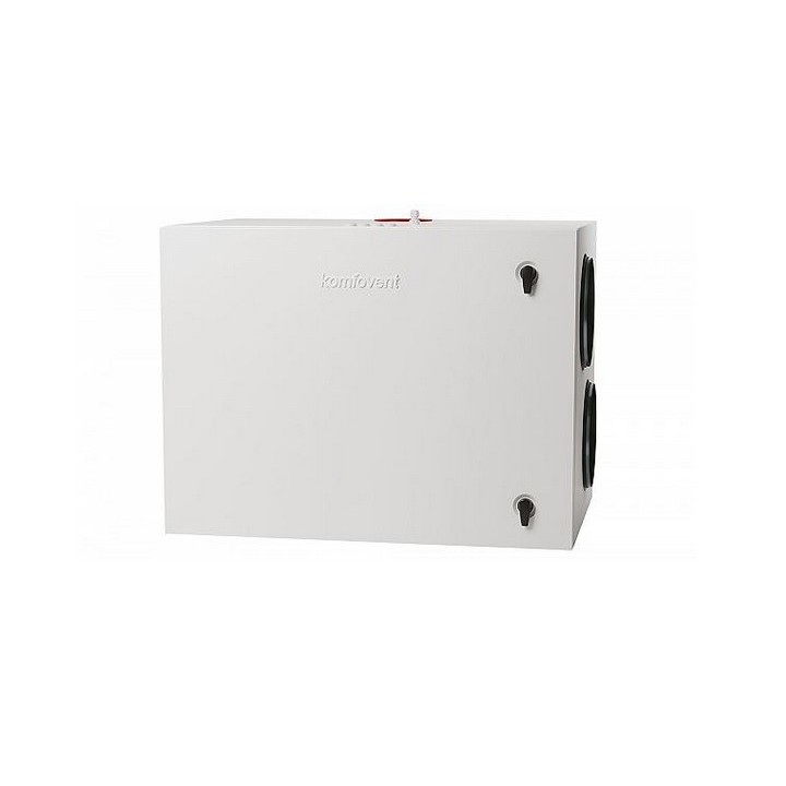 Domekt R 600 H C6M (Horizontale) [- VMC double flux Haut rendement avec echangeur rotatif - KOMFOVENT]