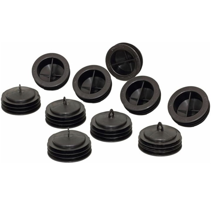 Bouchons ComfoTube - Pack de 10 pièces [- Ø 75 ou 90 mm - Conduits et accessoires VMC en PE - Réseau ComfoTube - Zehnder]
