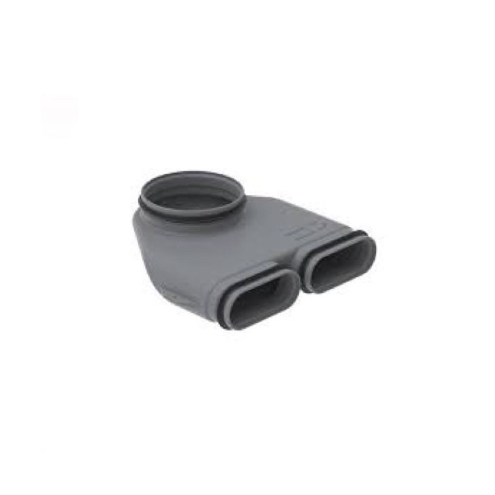 Raccord équerre Ø 160 mm CK300 pour conduit CK300 Comfoflat [- Réseau PEHD Comfoflat 51- Zehnder]