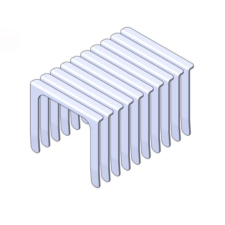 Clavettes de verrouillage DN 75 ou 90 - Lot de 10 pièces [- Réseau PEHD ComfoTube - Zehnder]