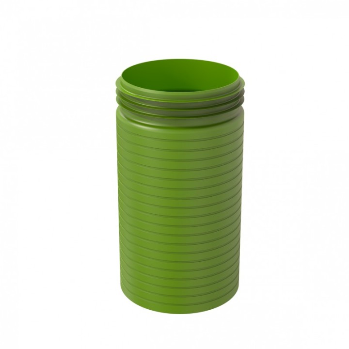 Rallonge pour Té de raccordement DN125 - L 200 mm [- Conduits et accessoires VMC en PEHD - Brink]