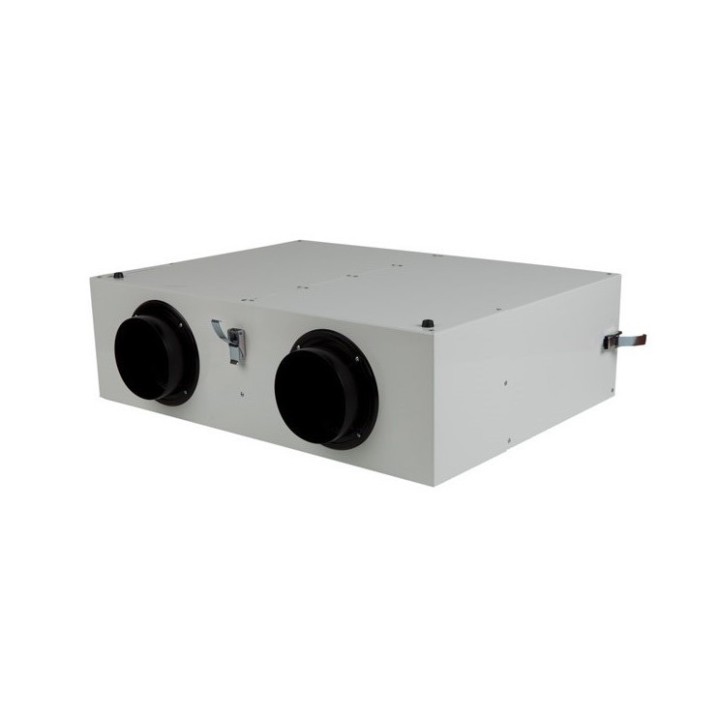 Caisson de distribution d'air insonorisé extra-plat SKY 300 2x160mm [- Conduits et accessoires VMC en PEHD - Brink]