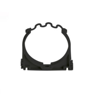 Lot de 50 colliers noirs pour gaine pehd Ø 75 ou 90 [- Conduits et accessoires VMC en PEHD - Brink]