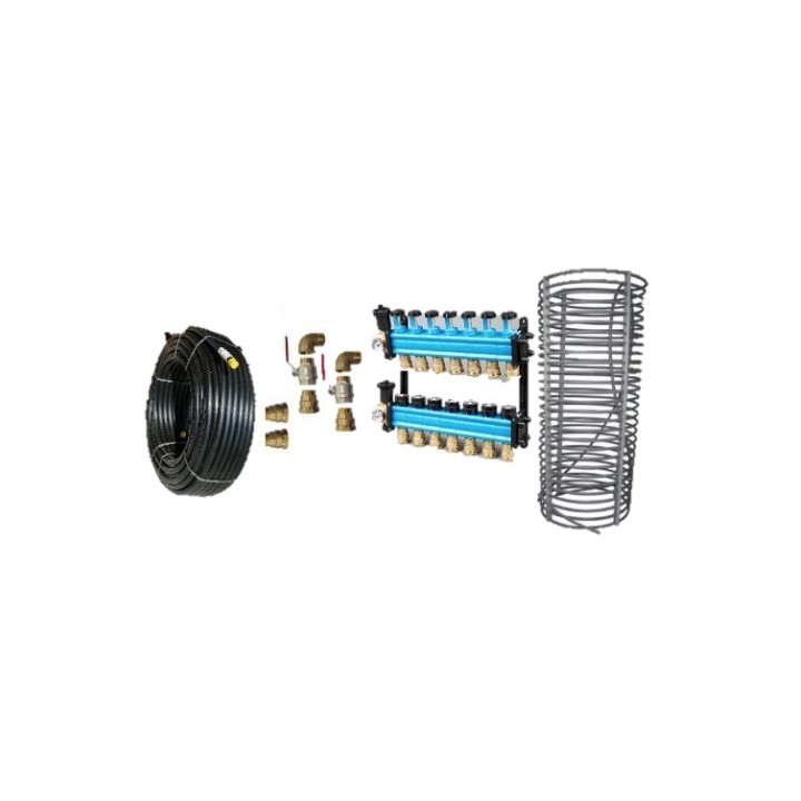Kit Géothermique 2 Corbeilles DN25 [- Accessoire Puits canadien hydraulique - Brink]