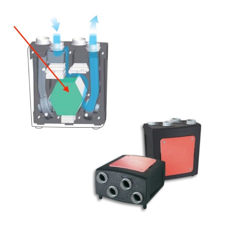 Echangeur Prométéo HR 400 PLUS et HEVEO 2 [- Pièce SAV - Ni repris ni échangé - Vortice]