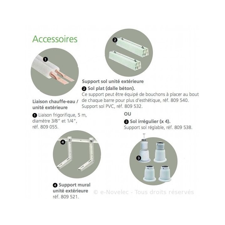 Accessoires ODYSEE SPLIT [- accessoire chauffe-eau électrique- Atlantic]